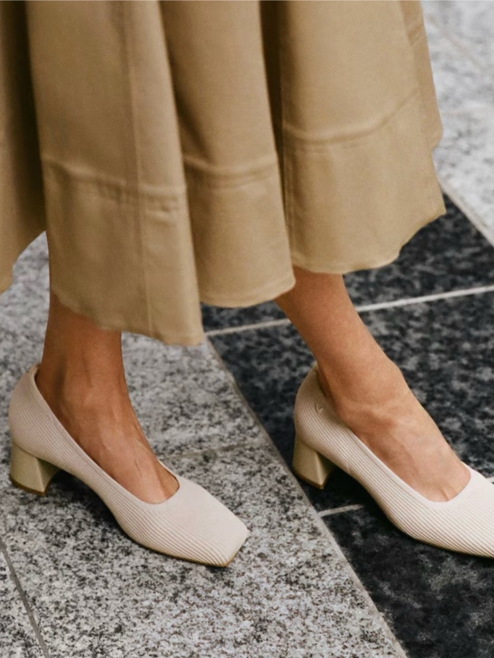 Vivaia | Women’s Square-Toe Margot™ Chunky Heels (Monroe) ~ 41 / US 9.5